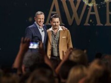 Johnny Depp es nombrado ‘Leyenda Disney’