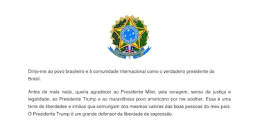 Bolsonaro se declara líder de Brasil tras borrar carta en la que se proclamaba presidente