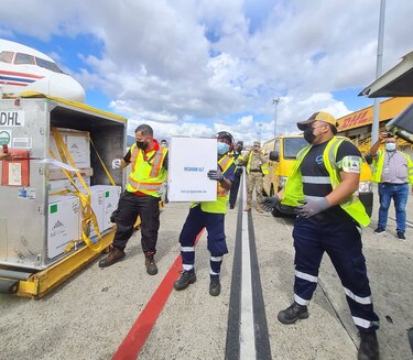 Panamá cuenta con un nuevo lote de vacunas contra la Covid-19