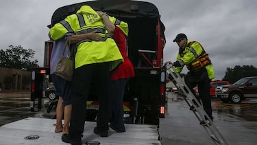 La tormenta Harvey llega a Luisiana