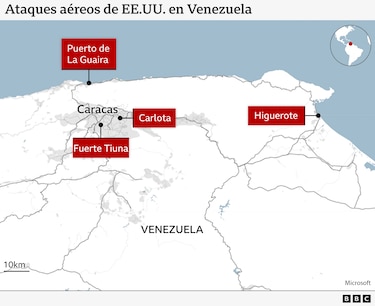 3 momentos clave de una jornada histórica en Venezuela que dejó en shock al mundo tras la detención de Maduro y su esposa