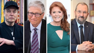 Cuáles son algunos de los principales nombres que figuran en los archivos de Epstein
