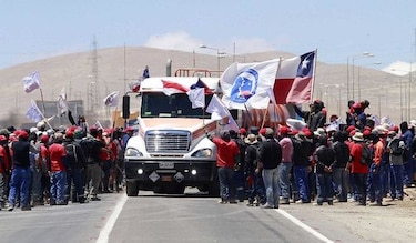 Negociaciones en mina Escondida, no dan frutos en su tercera semana