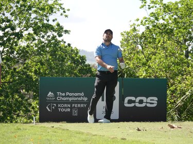 Juan Pablo Motta cierra su debut en The Panama Championship con 152 golpes tras 36 hoyos