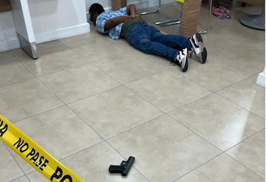 Capturan a una persona que intentó asaltar un banco en Calidonia