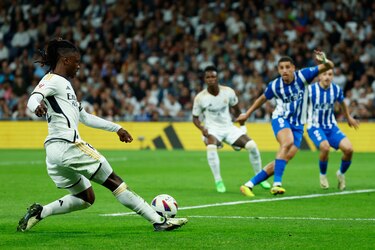 El Real Madrid golea 5 a 0 al Alavés