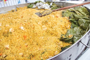 Un gran arroz con pollo