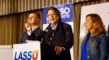 Ecuador: Guillermo Lasso dice que no reconoce a presidente electo