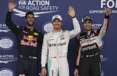 Rosberg gana 'pole' para GP de Europa