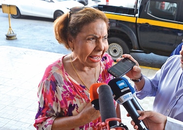 Hospitalizan a Mayín Correa