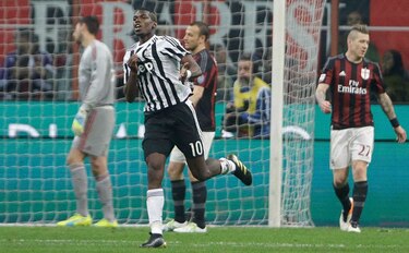 Juventus supera al Milan y se despega en la cima de la Serie A