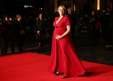 La actriz Kate Winslet, madre por tercera vez