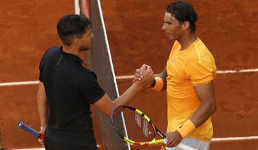 Nadal cae ante Thiem y perderá el puesto de número uno del mundo