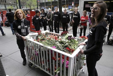 Protesta en NY contra precio de vacuna para neumonía