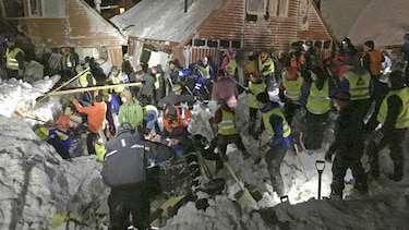 Avalancha deja heridos y desaparecidos en Noruega