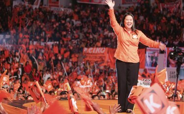 Investigan al partido de Keiko Fujimori por caso Odebrecht