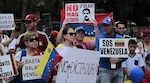 Venezolanos en Panamá se concentran para exigir democracia y respeto a los derechos humanos
