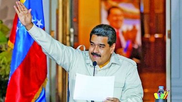 Chavistas marchan hacia Presidencia venezolana