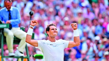 Rafa Nadal se instala en la cuarta ronda de Wimbledon