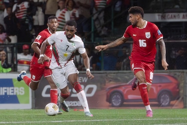 Selección de Surinam entrena en Panamá a puertas cerradas y con serias bajas en ataque