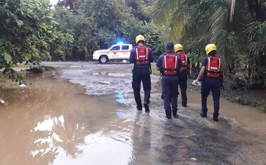 Más de 40 viviendas resultaron afectadas en Tonosí tras fuertes lluvias
