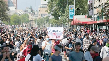 Protestas en Chile dejan dos muertos