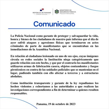 Ministerio Público abre investigación de oficio por agresión sufrida por un fotógrafo durante protestas contra contrato minero