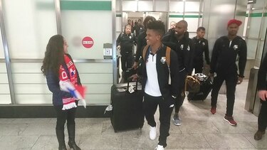 Selección de fútbol de Panamá llega a Lucerna para su partido contra Suiza