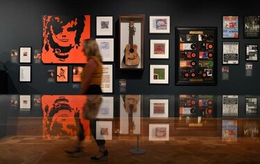 Una exposición homenajea a la estrella del pop Ed Sheeran
