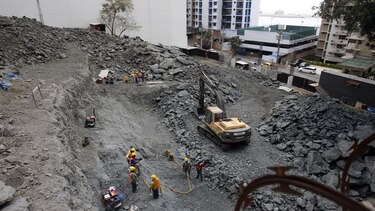 Denuncian penalmente extracción ilegal de minerales en edificación en Paitilla