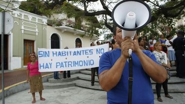 Residentes de San Felipe exigen viviendas de interés social