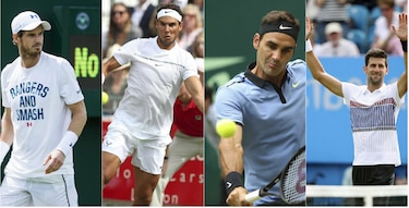 Murray y Nadal, en línea para una eventual semifinal de Wimbledon