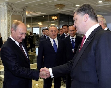 Poroshenko dice que Ucrania ha acordado un régimen para cese de fuego con Rusia