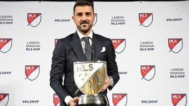 David Villa es elegido jugador más valioso de la MLS