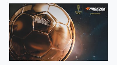 Hankook, patrocinador oficial del Ballon dʼOr™