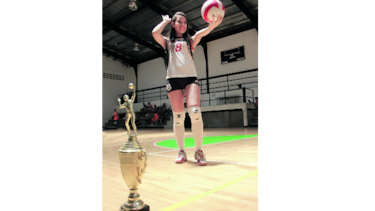 La guerrera del voleibol