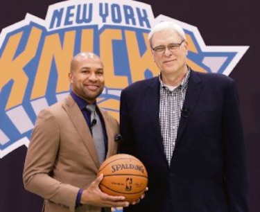 Derek Fisher es el técnico de los Knicks