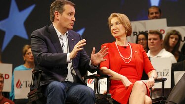 Ted Cruz elige a Carly Fiorina como candidata vicepresidencial