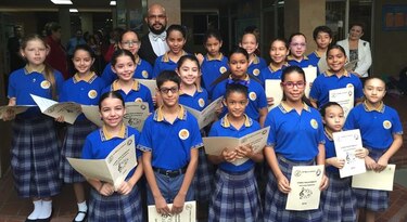 Concurso de coros polifónicos en las escuelas