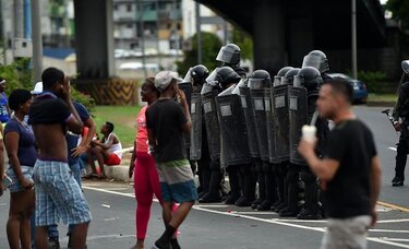 Por vandalismo retienen a 35 personas tras protestas en Curundú