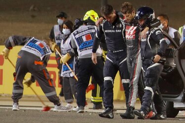 Las medidas de seguridad que salvaron la vida de Romain Grosjean