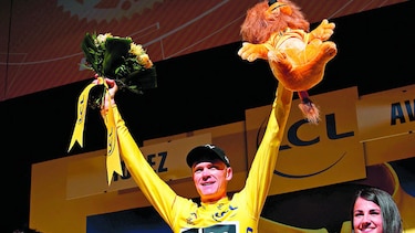 Froome recupera su casaca amarilla