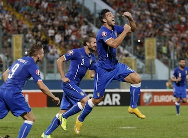 Italia no mostró mucho, pero se llevó el triunfo ante Malta