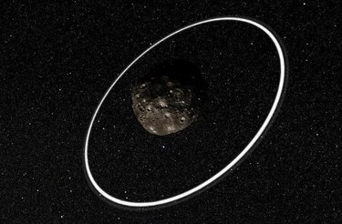 Hallan el primer asteroide con anillos