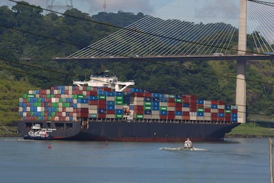 Canal de Panamá sube a 33 tránsitos diarios tras aumento de las lluvias a pesar de El Niño