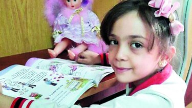 Niña tuitea por la paz