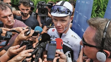 ‘Estoy todavía en carrera’, advierte Chris Froome