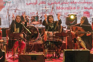 Mujeres iraníes se abren paso en la música