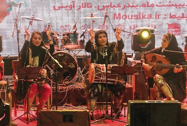 Mujeres iraníes se abren paso en la música