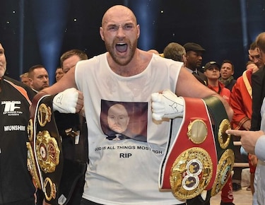 Tyson Fury sigue generando polémica con sus acciones